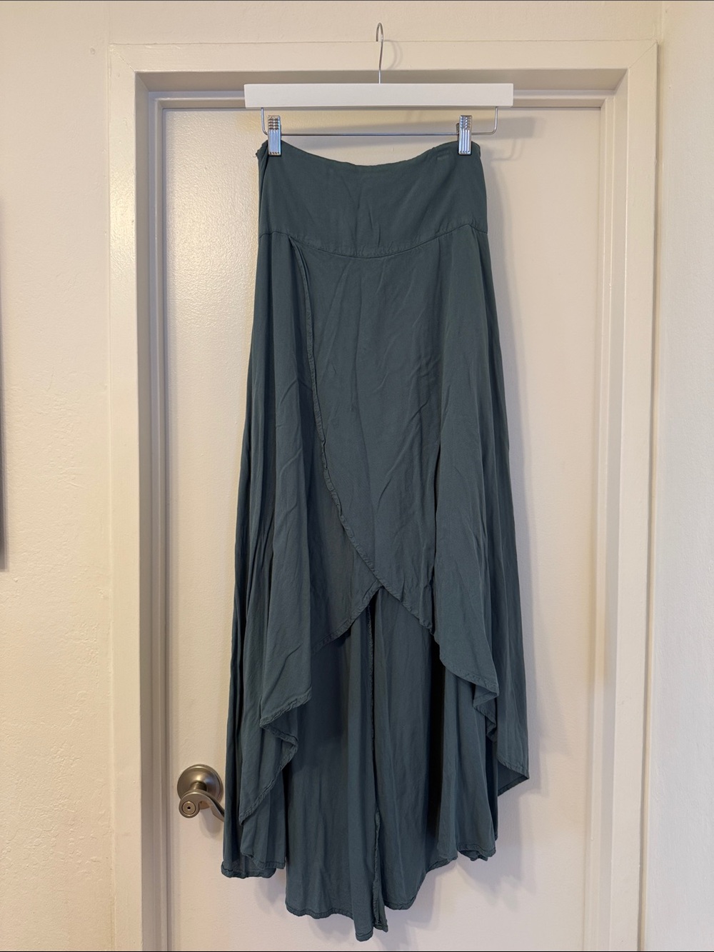 O'Neill Teal High-Low Maxi Skirt